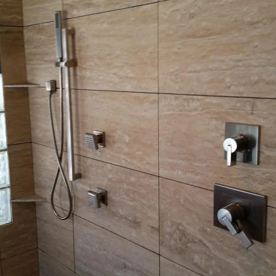 Shower fixture installation for Water Heater Replacement in El Mirage